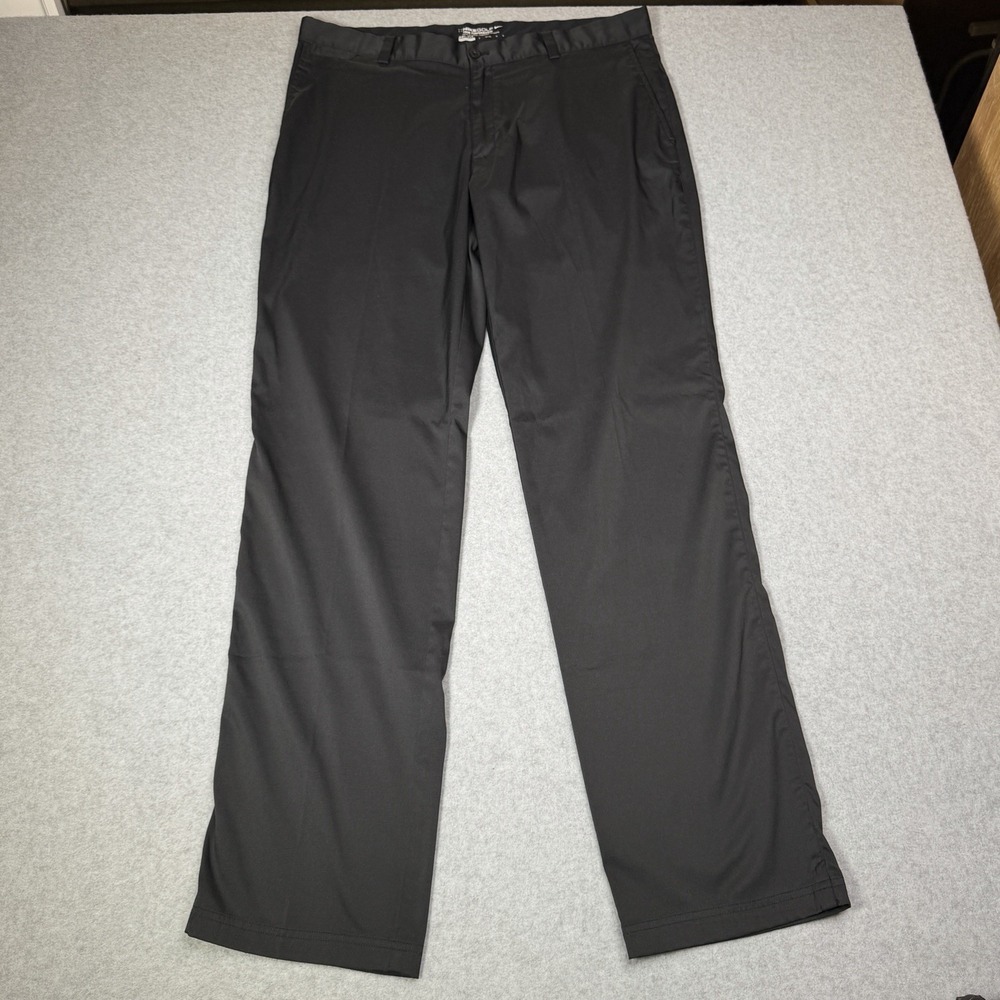 Nike Golf Tour Performance Dri-Fit Solid Black Stretch Golf Pants Men's 36x34